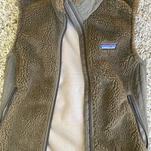 Patagonia Sherpa Brown Vest (Women - S)